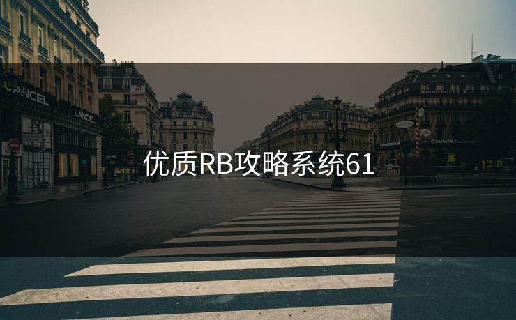 优质RB攻略系统61